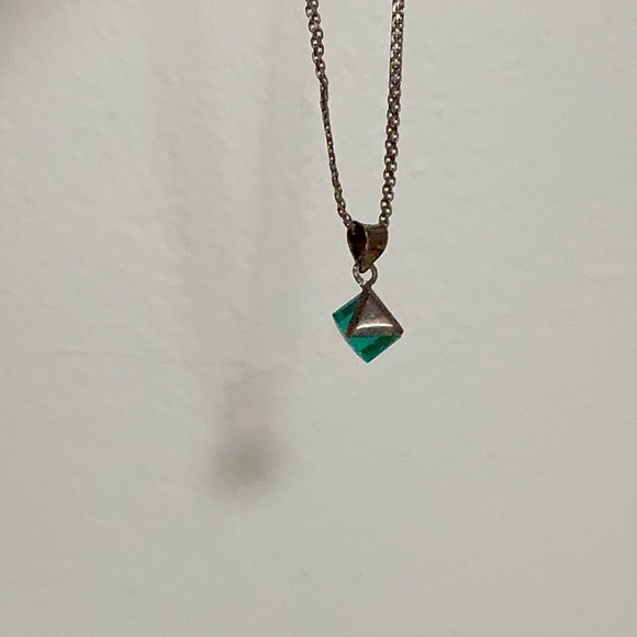 925 Silver Necklace with 925 Silver Pendant - Picture 8 of 9